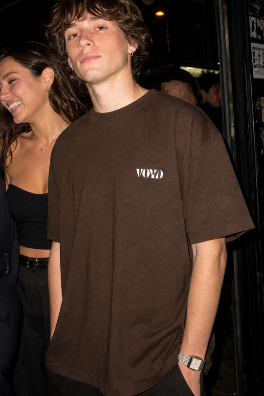 Voyd Lovemode Brown T-shirt