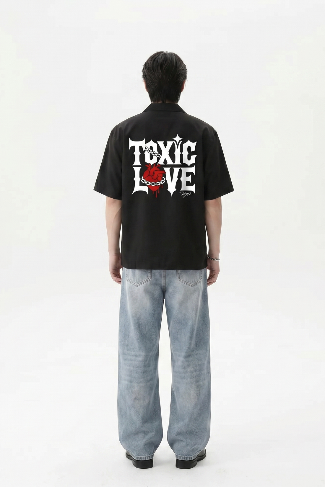Void Static Dreams Black Bowling Shirt