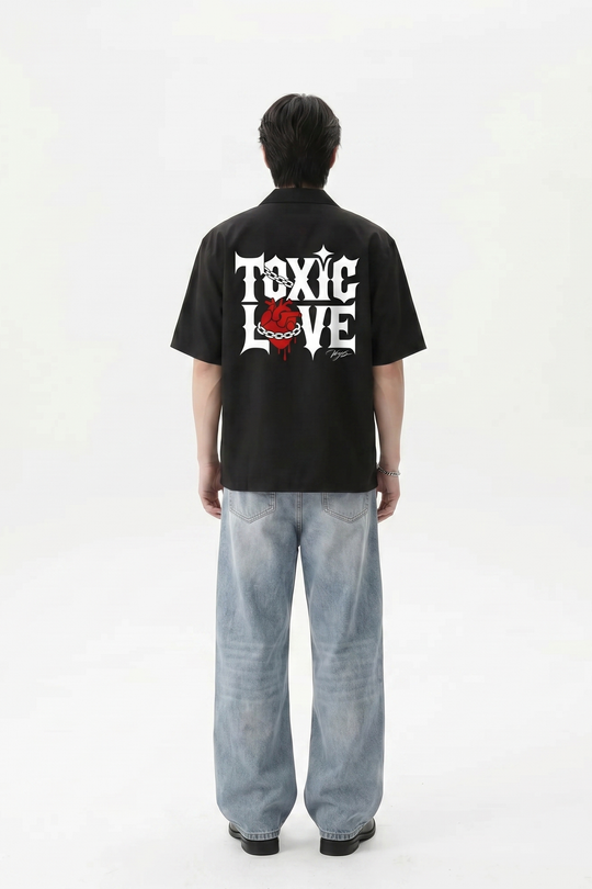 Void Static Dreams Black Bowling Shirt