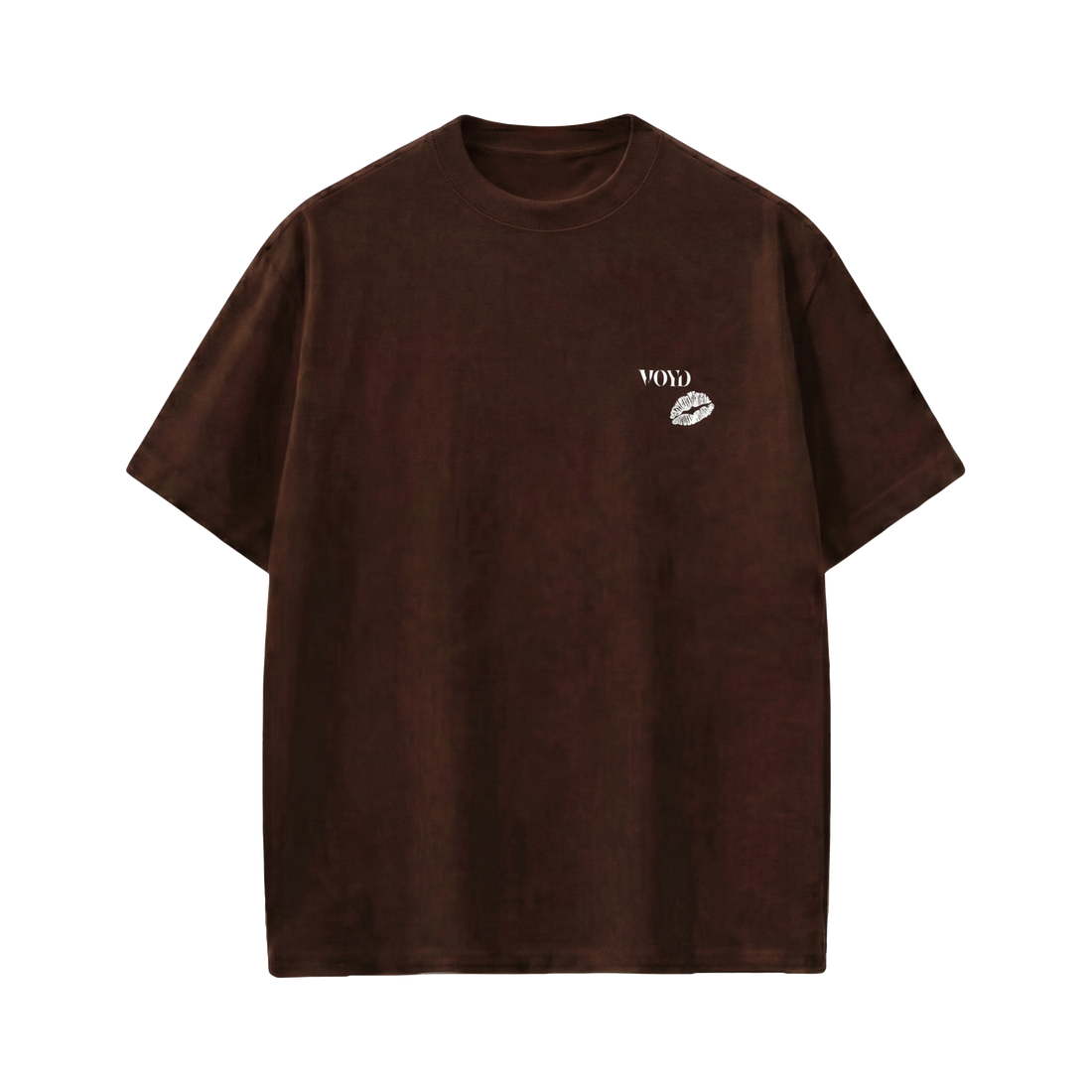 Voyd Design Drip Brown T-shirt