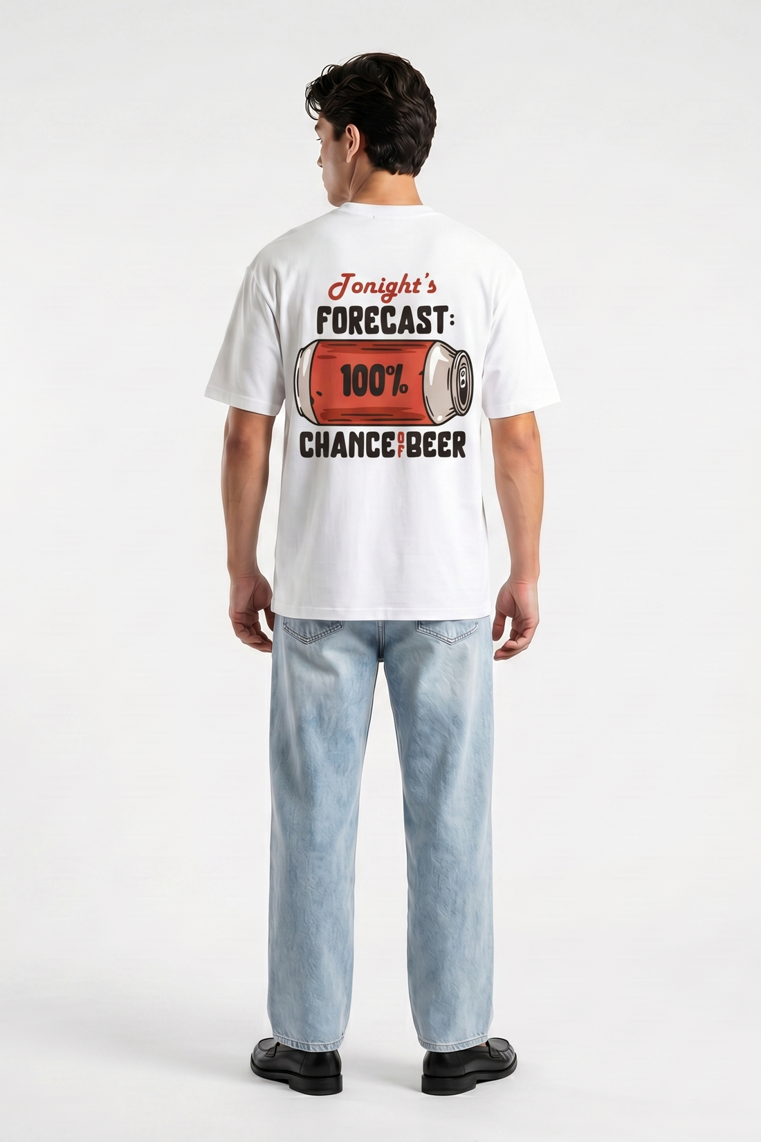 Voyd Tonight's Forecast White t-shirt