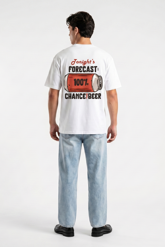 Voyd Tonight's Forecast White t-shirt