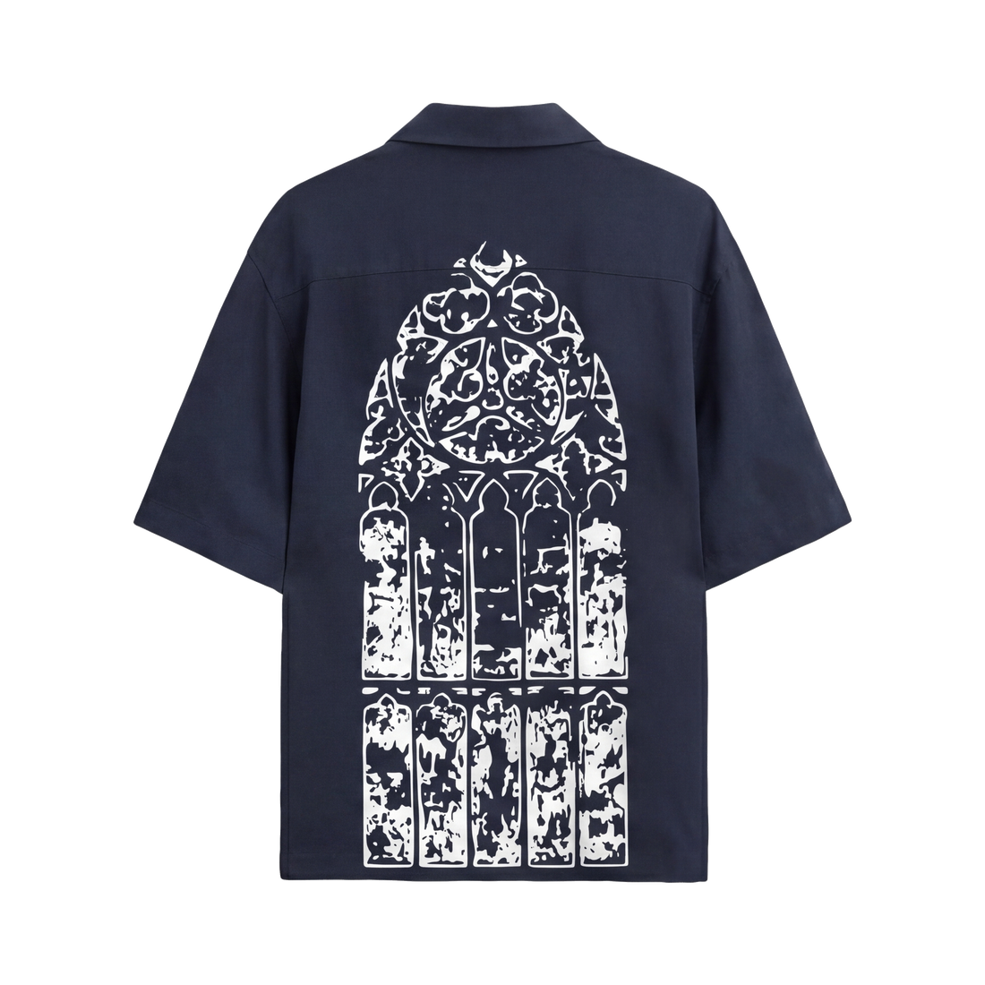 Void Silent Riot Blue Bowling Shirt