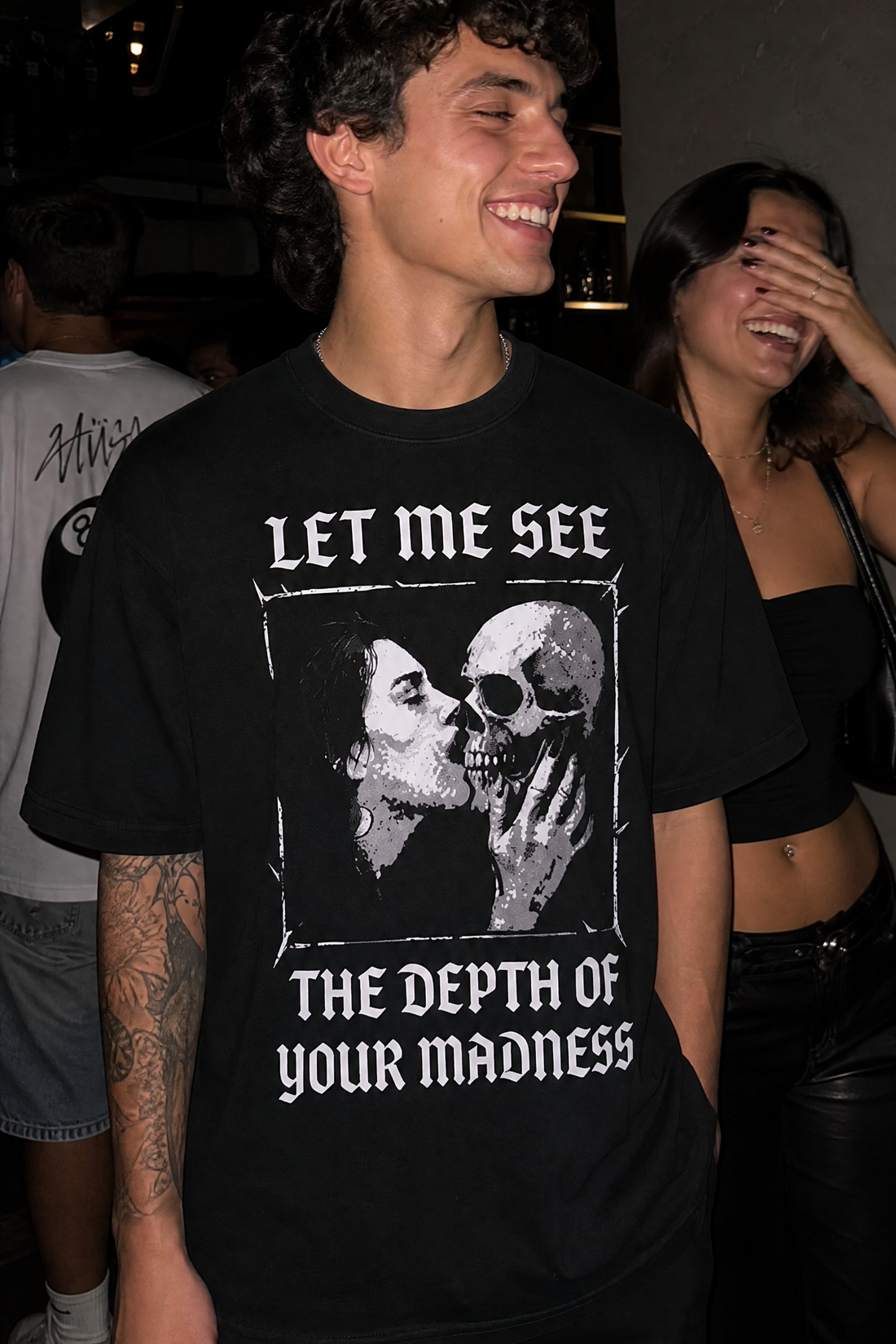 Voyd Let me see Black T-shirt