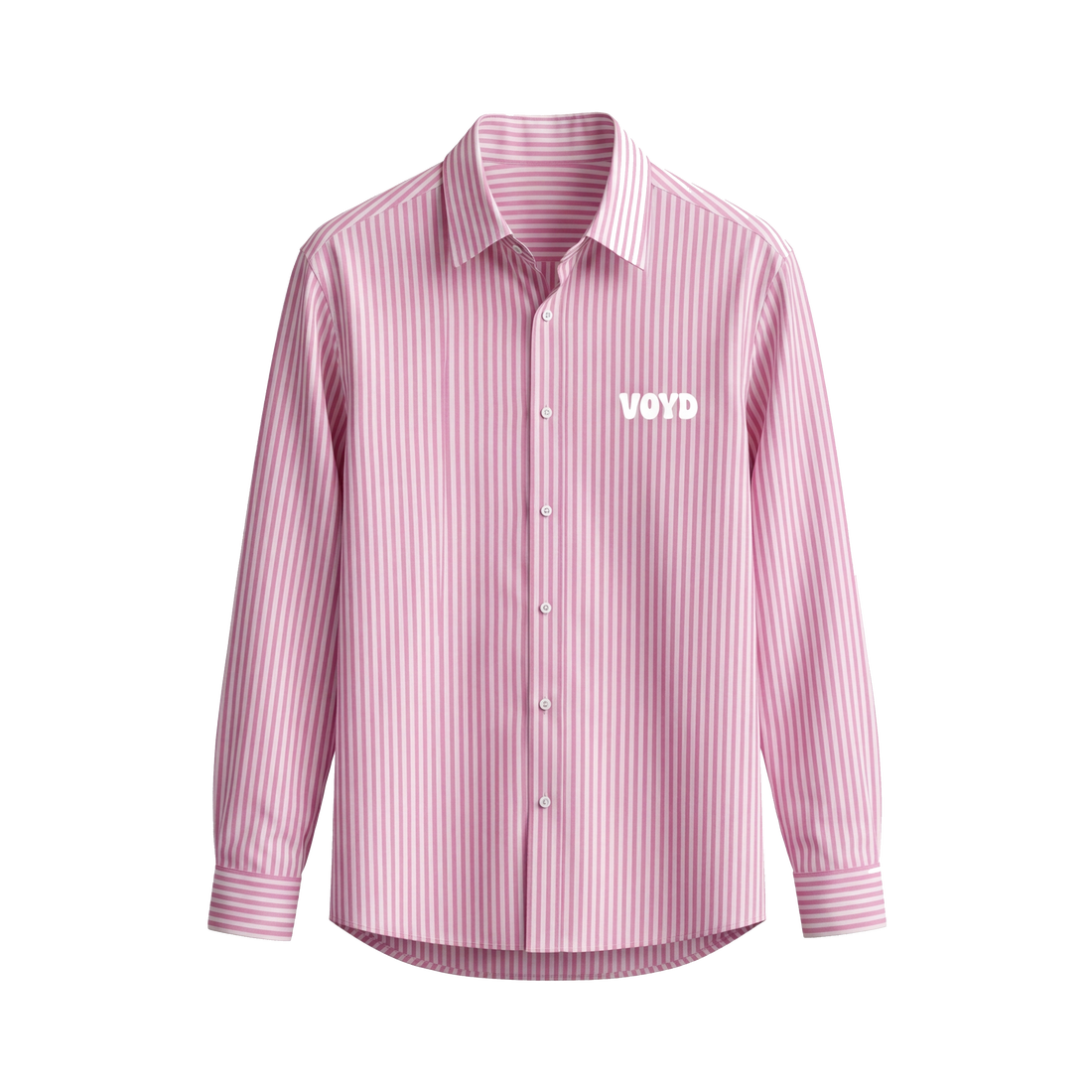 Voyd I am a Child of God Pink Stripe Shirt