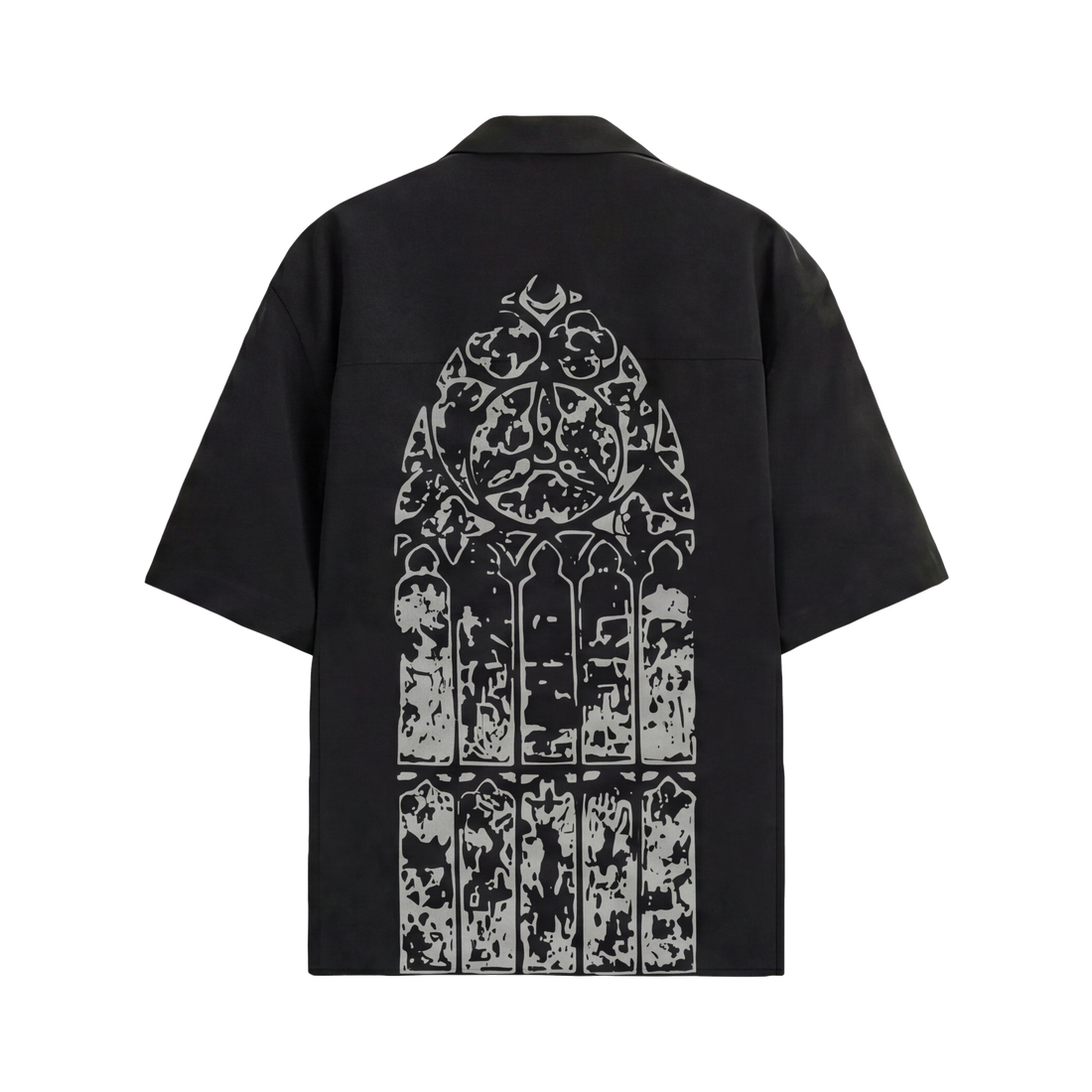 Void Silent Riot Black Bowling Shirt
