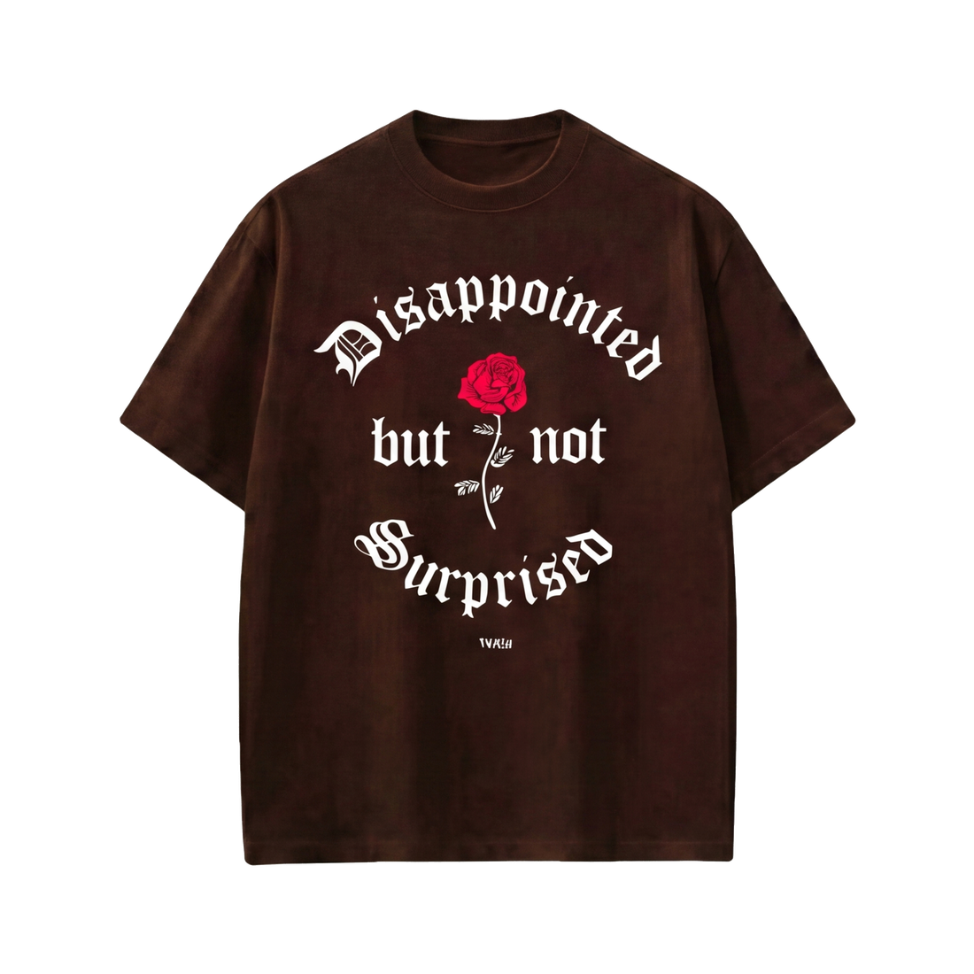 Voyd Still Not Hearless Brown T-shirt