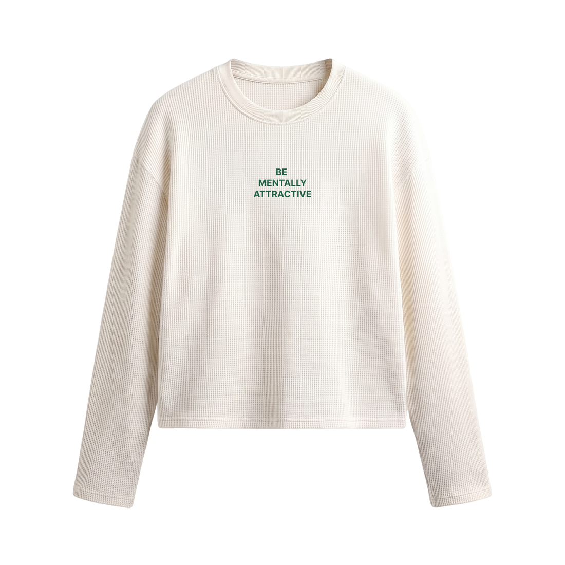 Voyd Rise Above Waffle T-shirt Off White