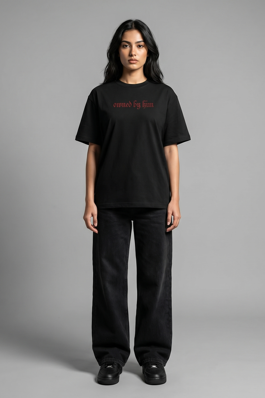 Owned by Him Voyd Black T-shirt