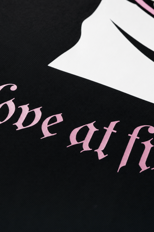 Love at First Sight Voyd Black T-shirt
