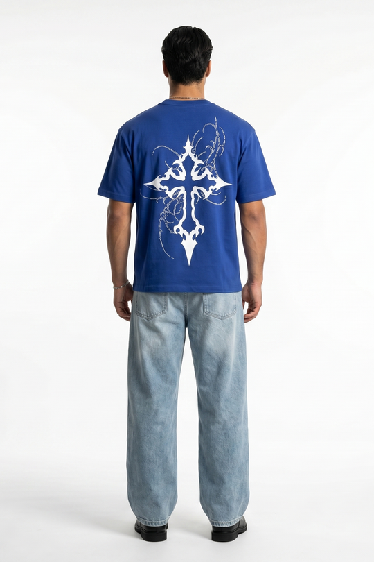Voyd Sacred Damage Blue T-shirt