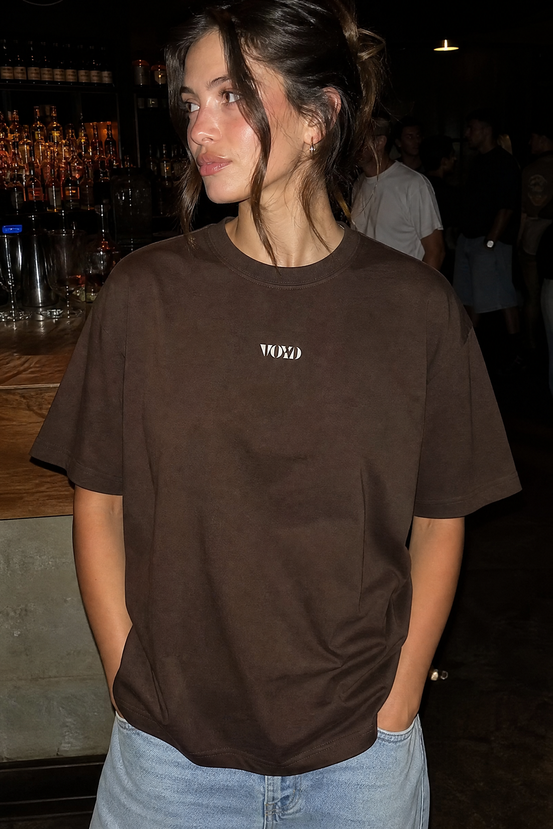 Voyd Bone to Be Yours Brown T-shirt