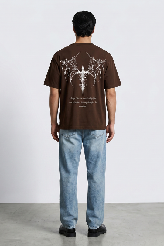 Voyd Holy Chaos Brown T-shirt