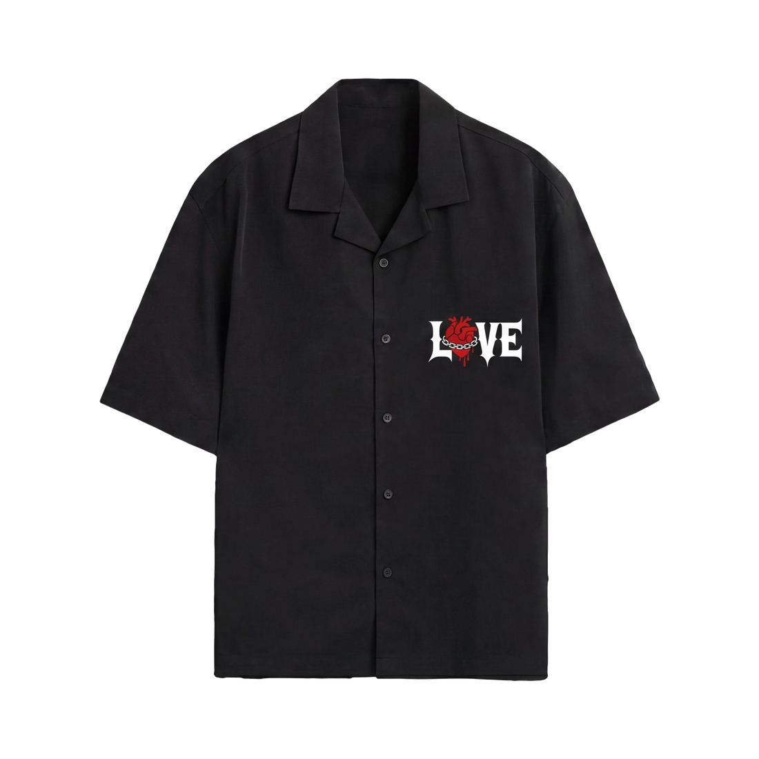 Void Static Dreams Black Bowling Shirt