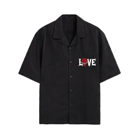 Void Static Dreams Black Bowling Shirt