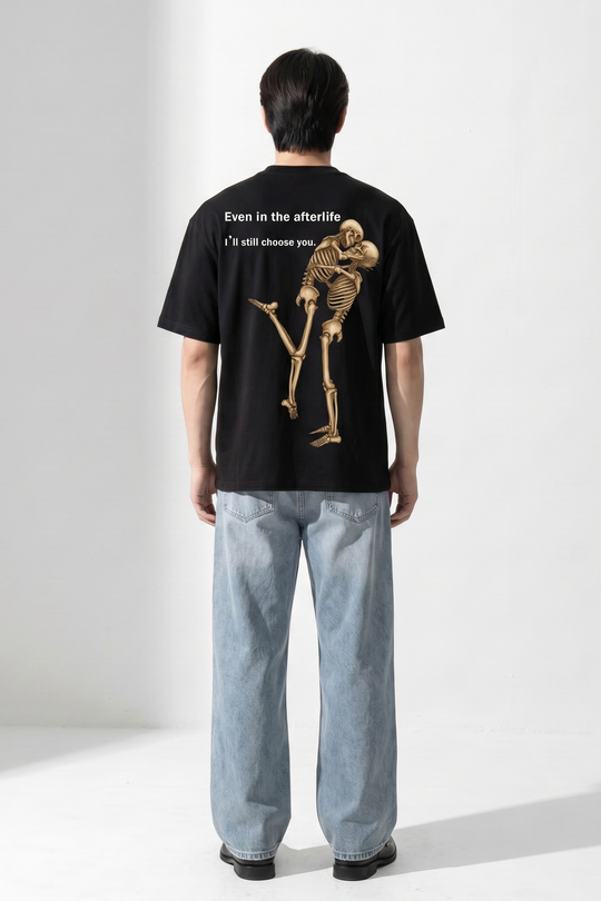 Voyd Bone to Be Yours Black T-shirt