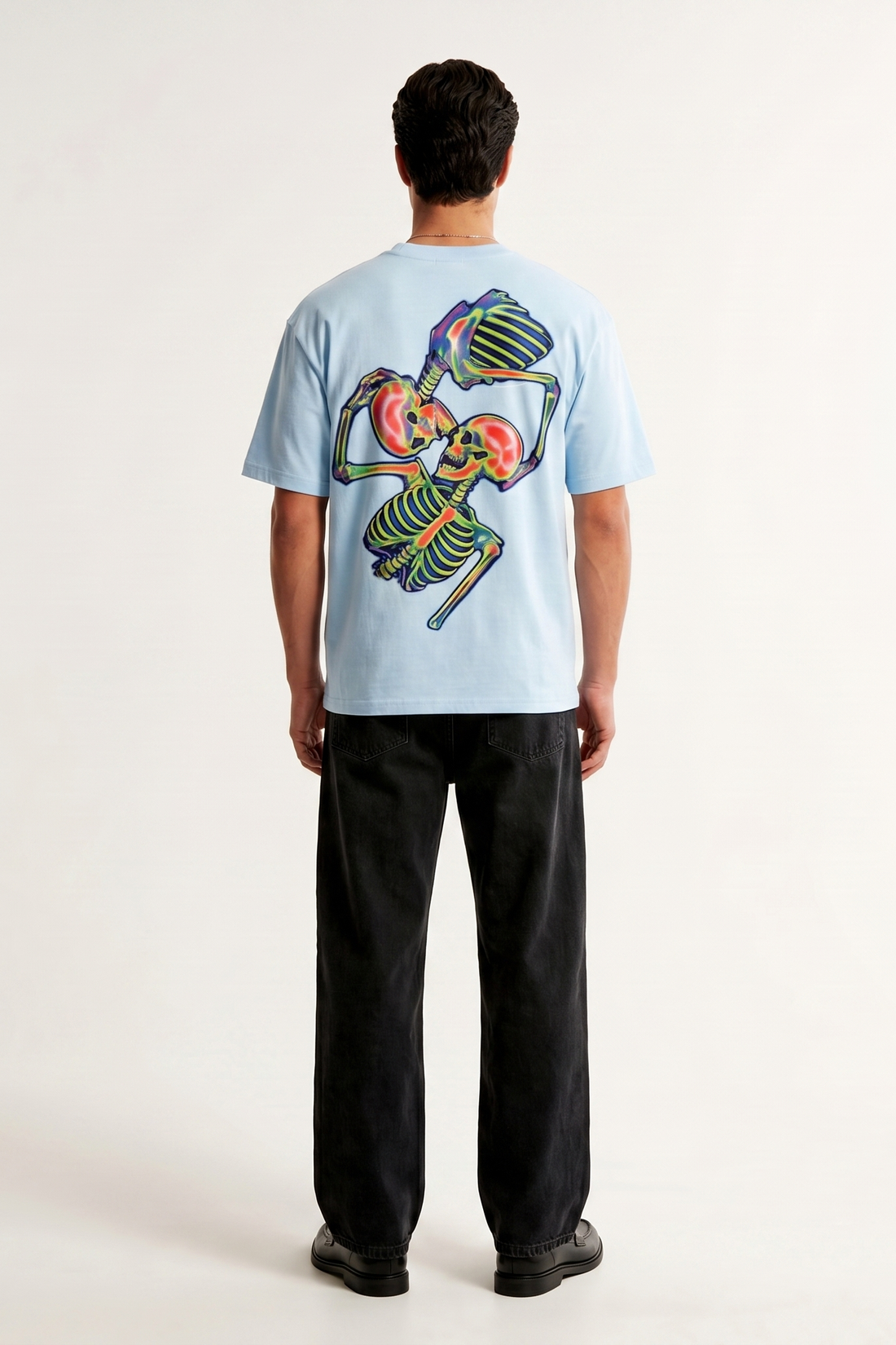 LOVE ME TILL I FADE VOYD LIGHT BLUE T-SHIRT