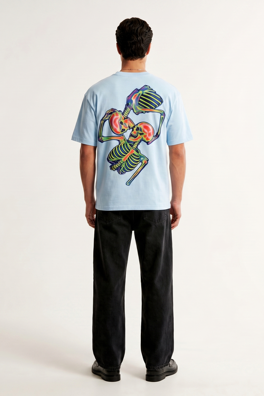 Love Me Till I Fade Voyd Light Blue T-shirt