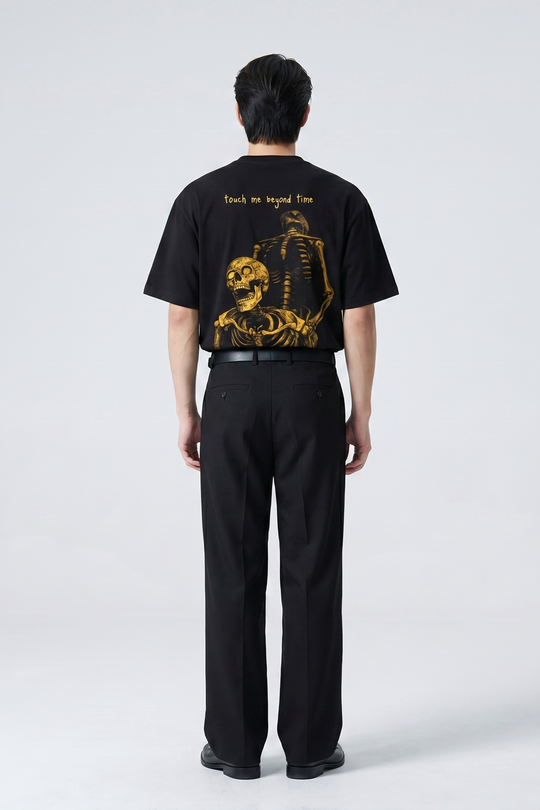 Touch Me Beyond Time Voyd Black T-shirt