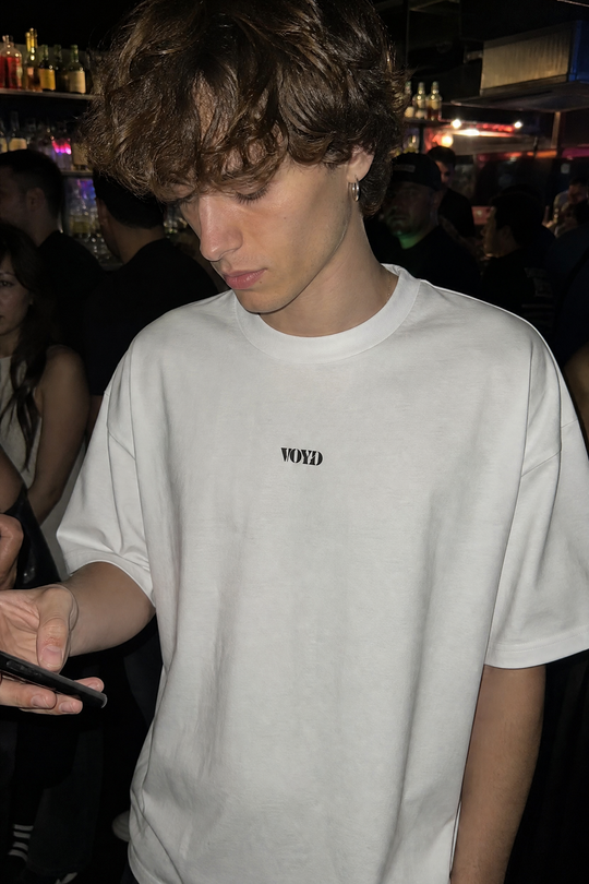 Voyd Afterlife Studio White T-shirt