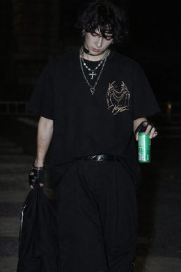 Voyd Heart in Chains Black T-shirt