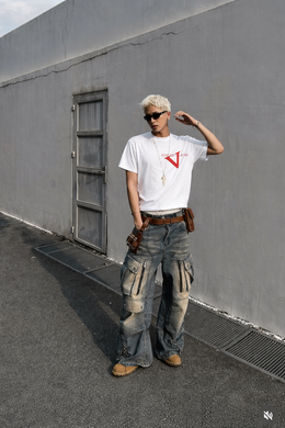 Voyd Mental Noise white T-shirt
