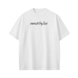 OWNED BY HER VOYD WHITE T-SHIRT