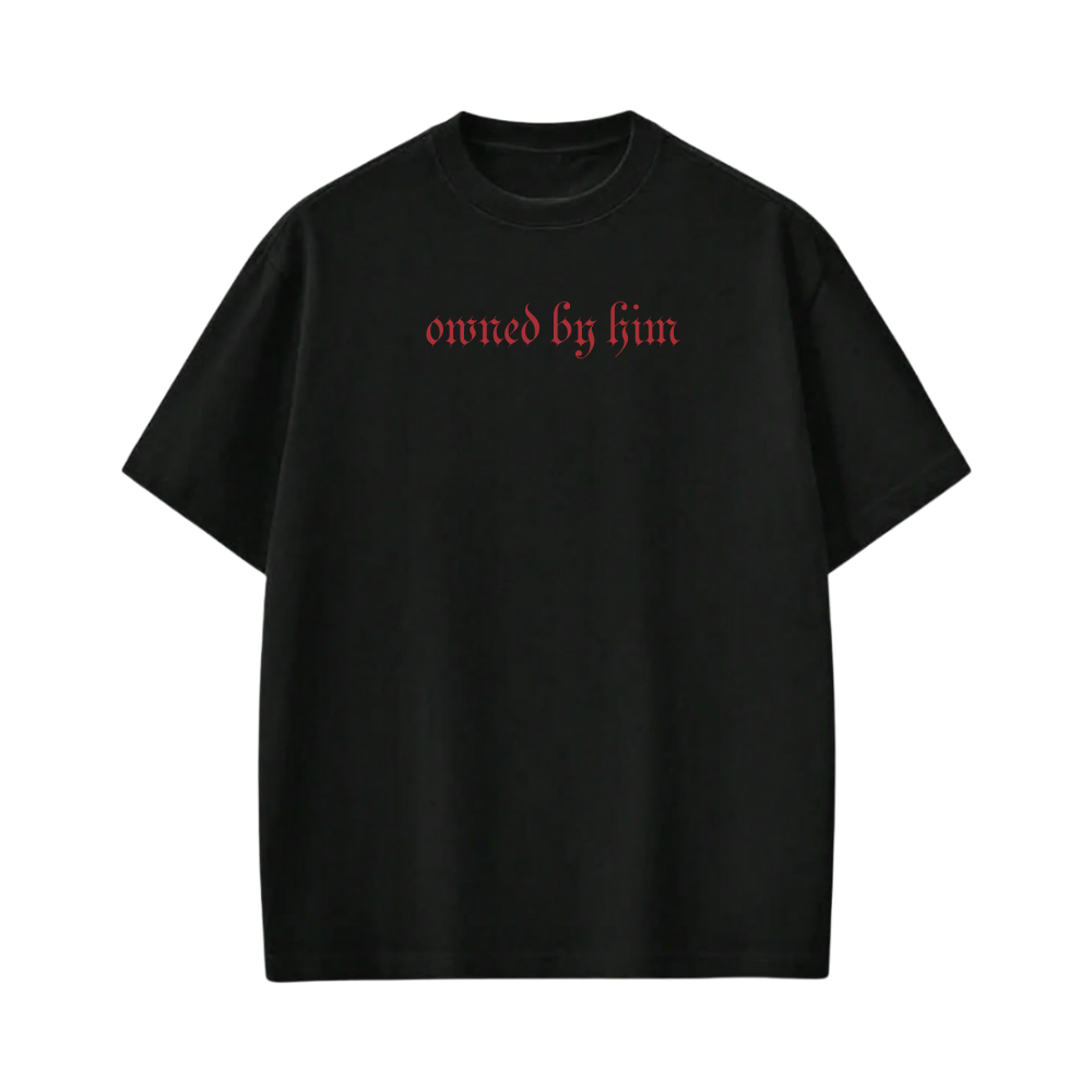 OWNED BY HIM VOYD BLACK T-SHIRT