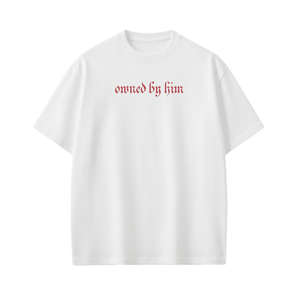 OWNED BY HIM VOYD WHITE T-SHIRT