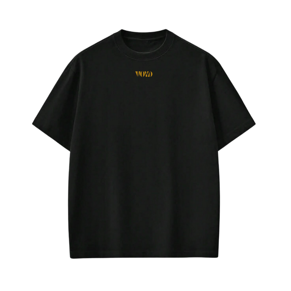 TOUCH ME BEYOND TIME VOYD BLACK T-SHIRT