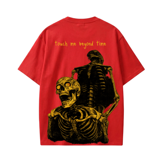 TOUCH ME BEYOUND VOYD RED T-SHIRT