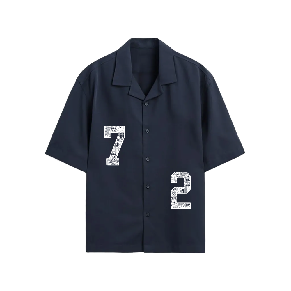 Void Rule 72 Ice Blue Bowling Shirt