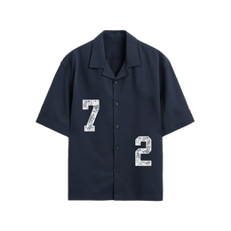 Void Rule 72 Ice Blue Bowling Shirt