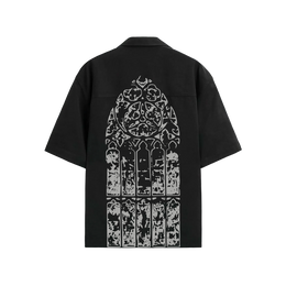 Void Silent Riot Black Bowling Shirt