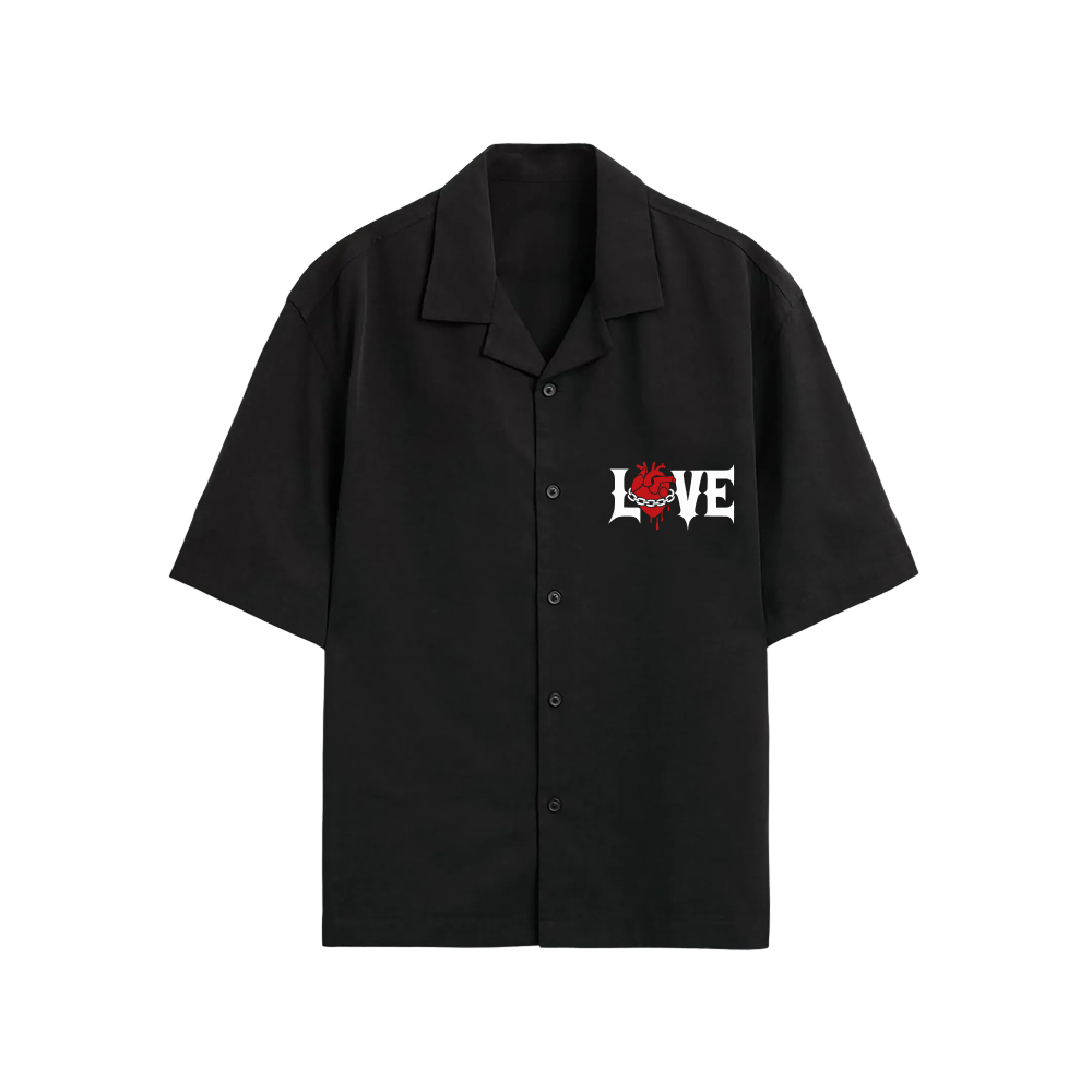 Void Static Dreams Black Bowling Shirt