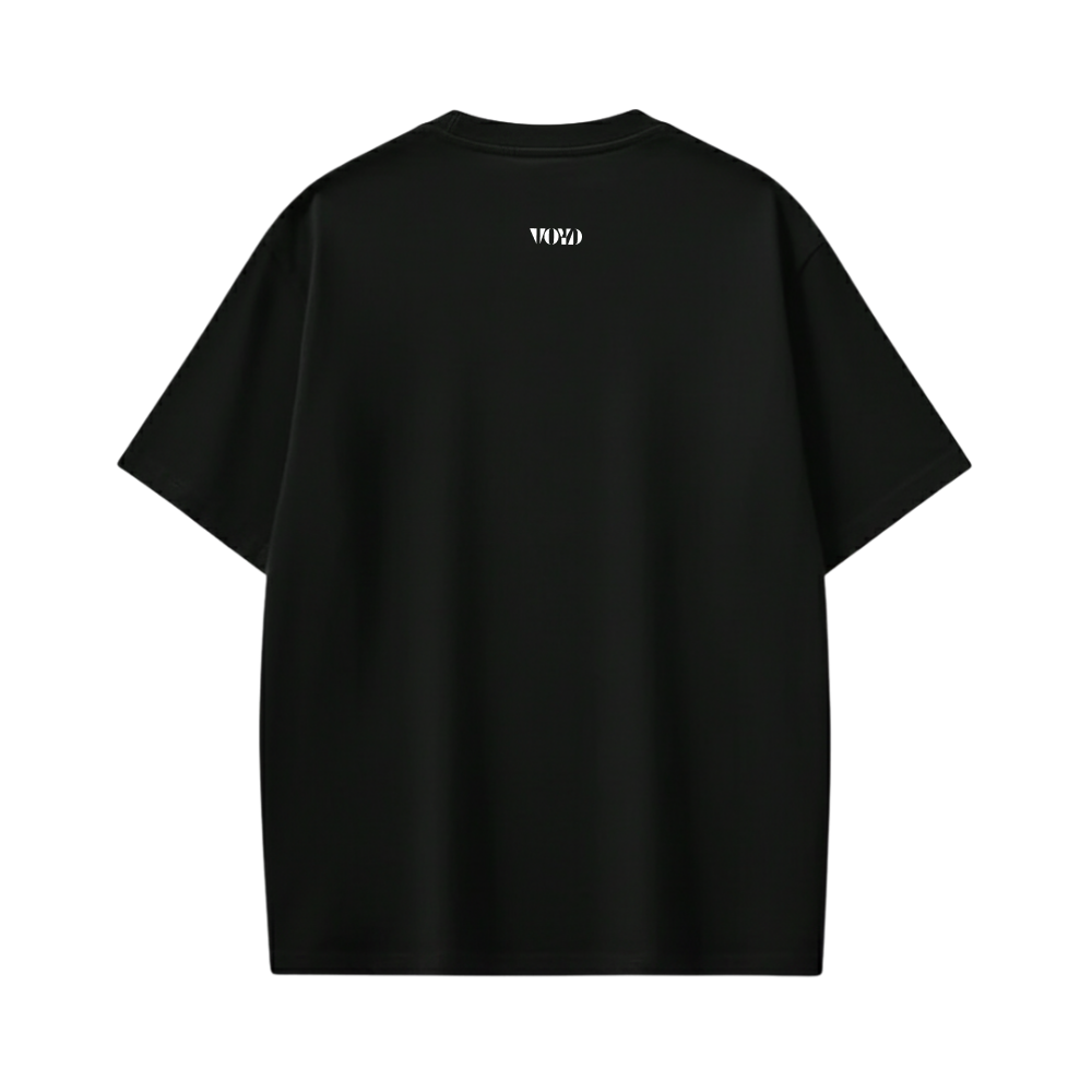 Voyd AM PM Routine Black t-shirt