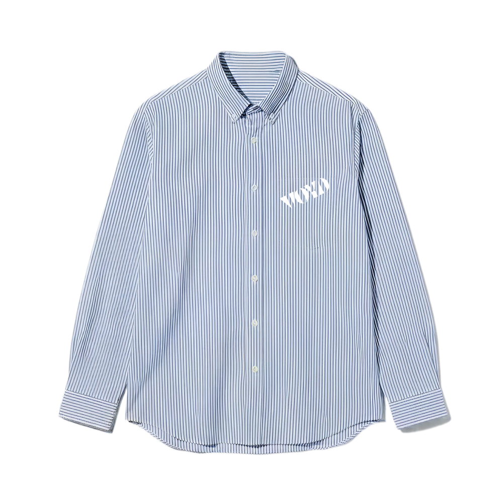 Voyd Anti Social Blue Stripe Shirt