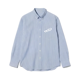 Voyd Anti Social Blue Stripe Shirt