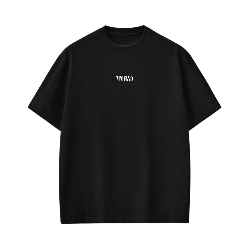 Voyd Bar Code Black t-shirt