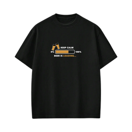 Voyd Bare Bones Mood Black t-shirt