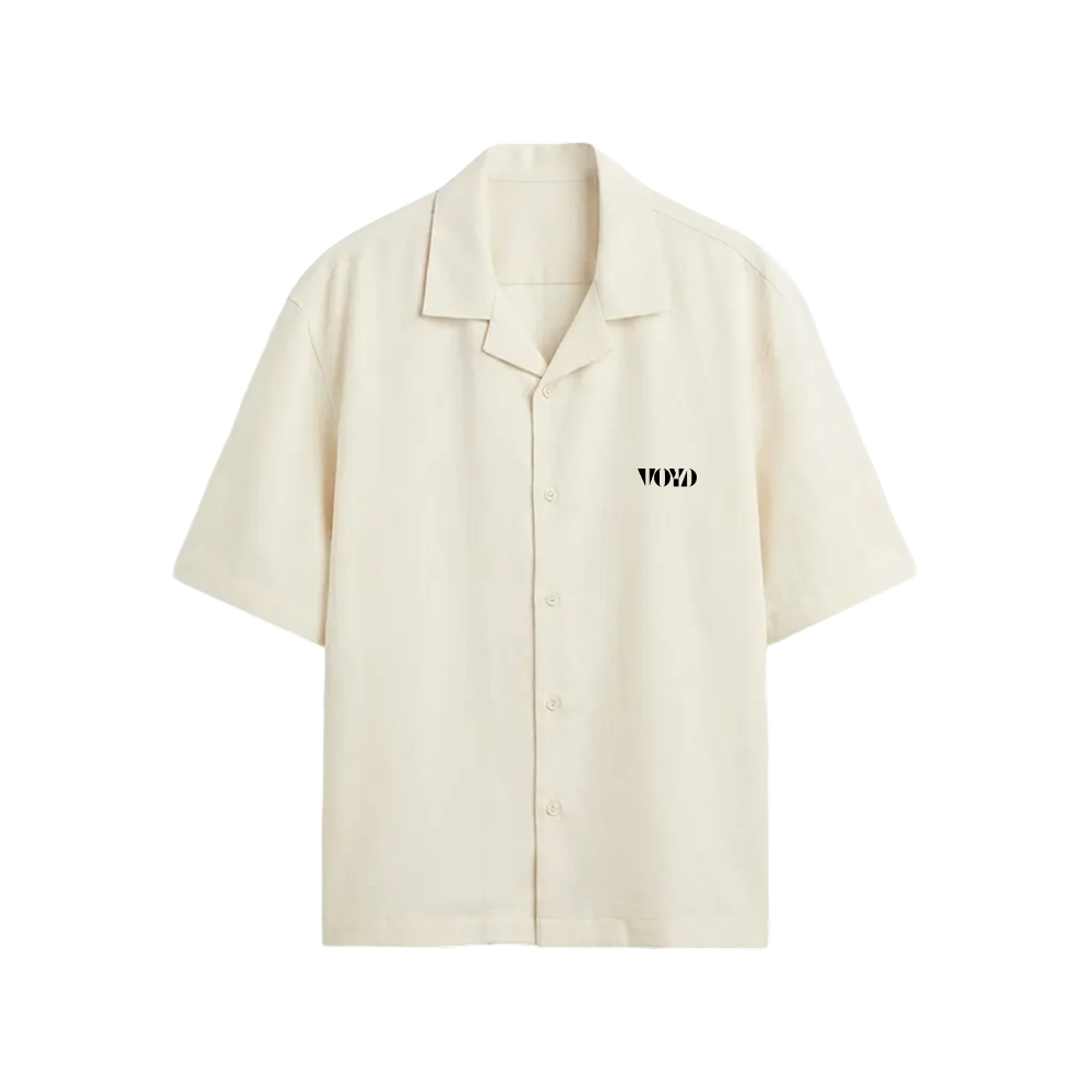 Voyd Berlin Syndicate White Bowling Shirt