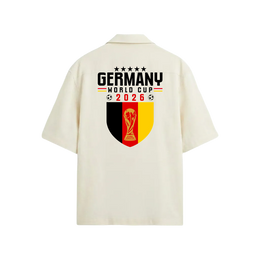 Voyd Berlin Syndicate White Bowling Shirt