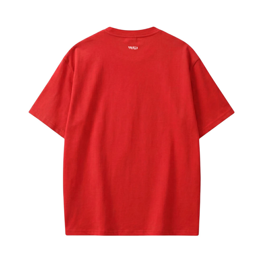 Voyd Cracked Identity Red T-shirt
