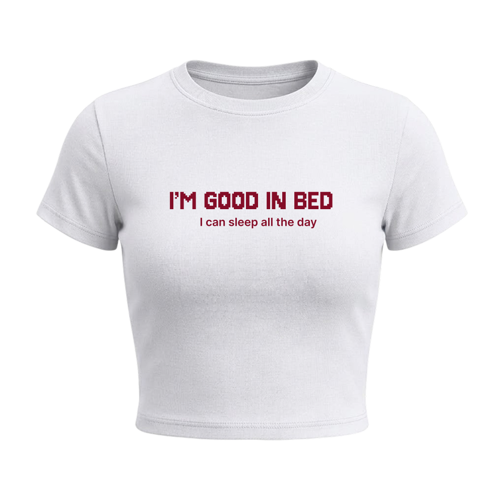 Voyd Dark Romance Baby Tee White