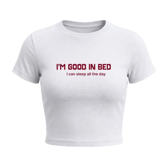 Voyd Dark Romance Baby Tee White