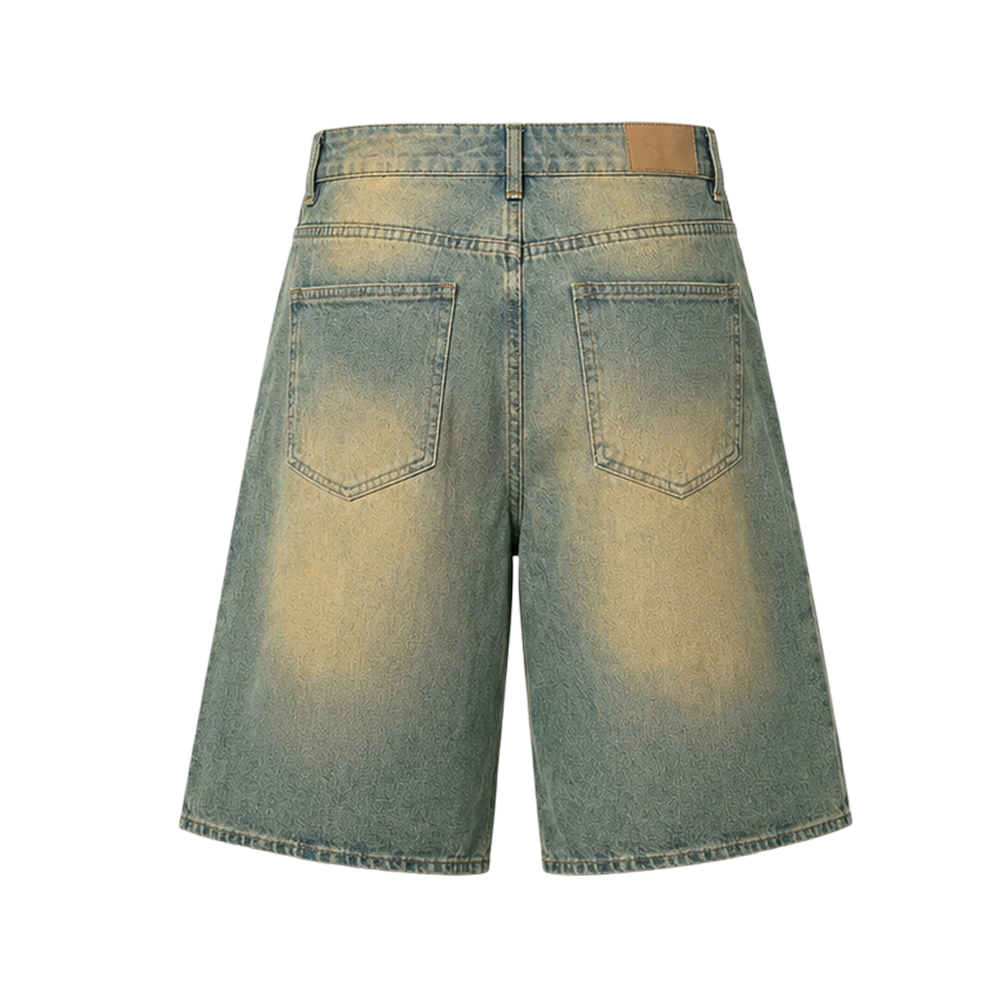 Voyd Dark Widow Jorts dirty wash