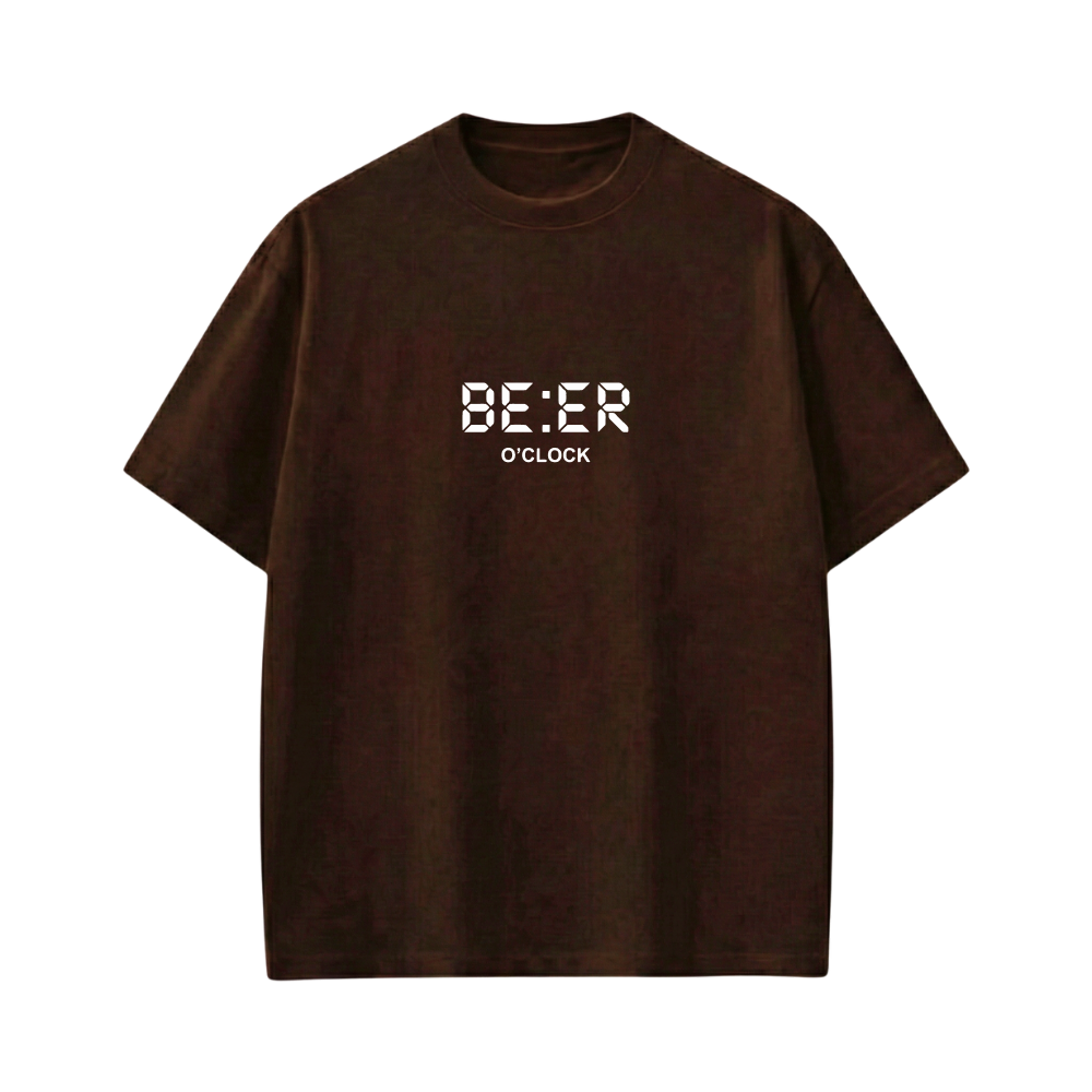 Voyd Dead But Vibing Brown t-shirt