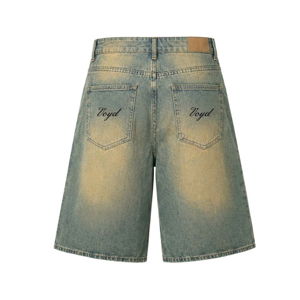 Voyd  Dead Web Jorts dirty wash