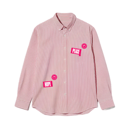 Voyd Dream Plan Pink Stripe Shirt