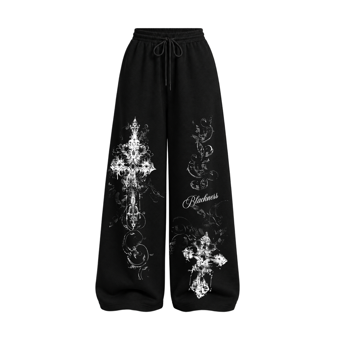 Voyd Fallen Cross Sweatpant Black